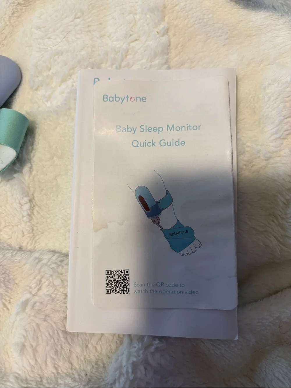 Babytone foot monitor for babies